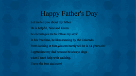 father&#039;s Day Mad Libs