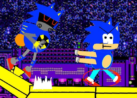 Sonic Vs Metal animation 1