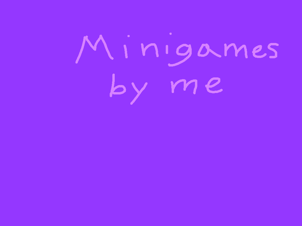 Minigames by me