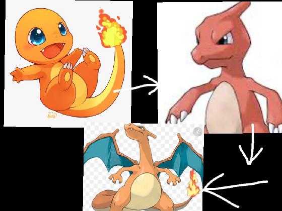 Charmander Evalotion