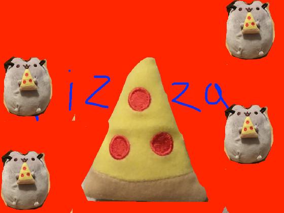 pusheen pizza