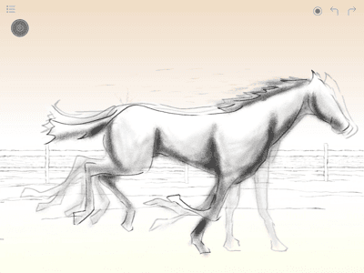 running horse  1 1