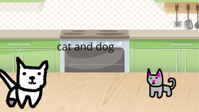 cat and dog