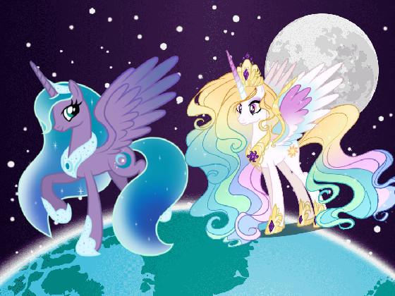 luna and Celestia