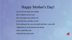 Happy Mother's Day