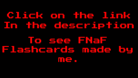 FNaF Flashcards