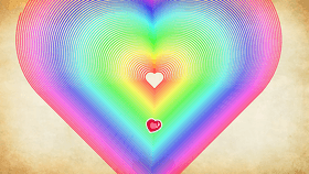 Rainbow Hearts