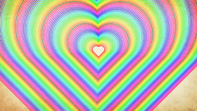 Rainbow Hearts