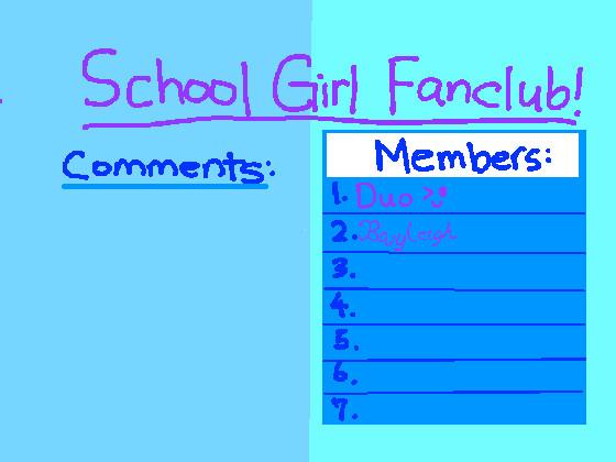 School Girl Fanclub 1