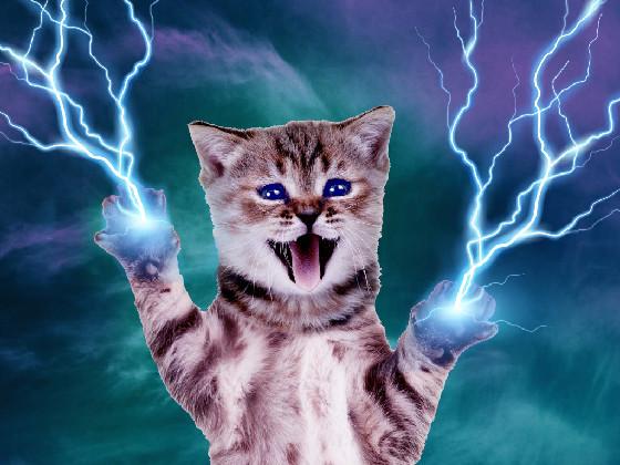 lightning kitty!