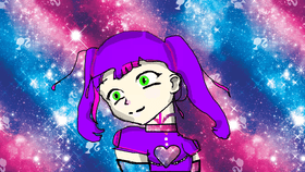 galaxy anime girl 🌌