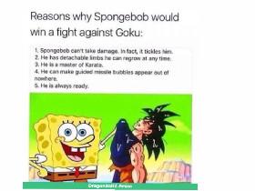 SPONGE BOB KILLED GOKU 1