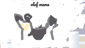 OLAF MEME