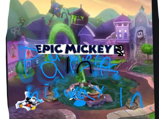 epic mickey 3 trailer