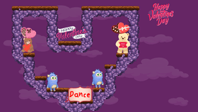 Valentines Day platformer party!