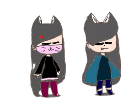 wolfy and her sis