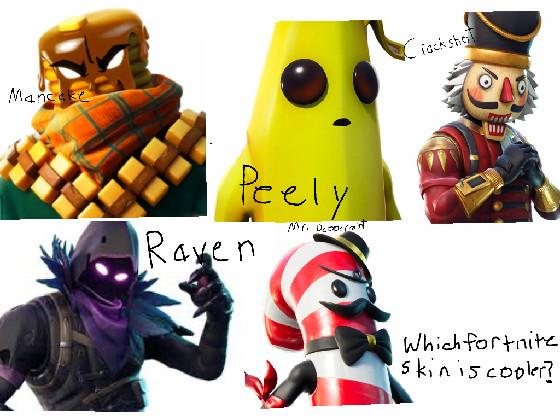 Wich Fortnite Skin Is The Coolest?