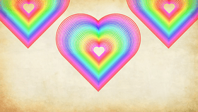 Rainbow Hearts