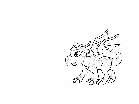 Colorless dragon