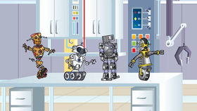 My first Animated Robots