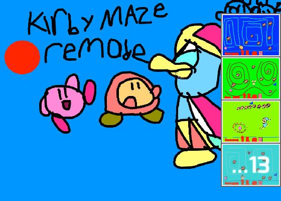 kirby maze realeased