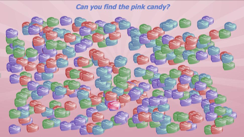 Candy Heart Search