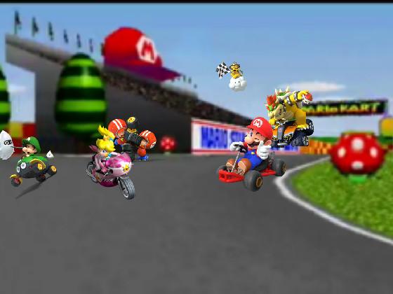 Pixel Mario Kart