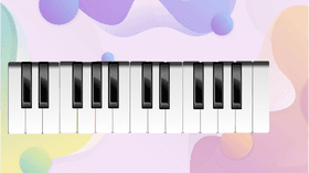 A virtual piano!