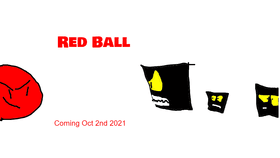 Red Ball Poster