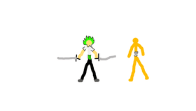 zoro 2swords stlye