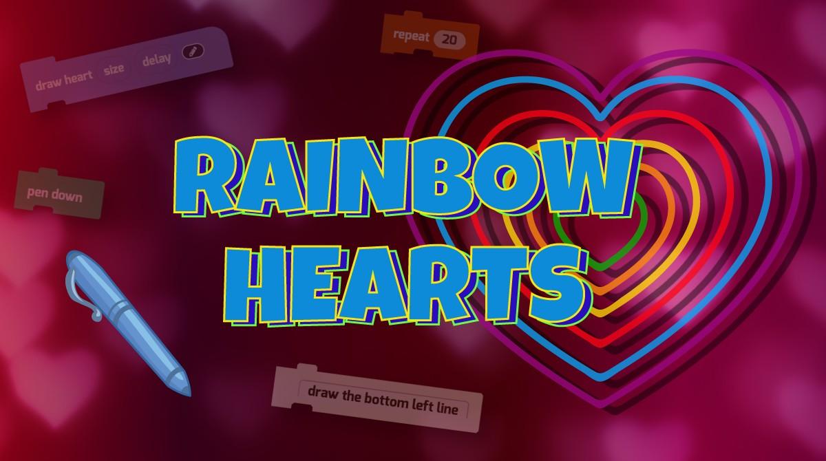 Rainbow Hearts