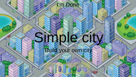 Simple city