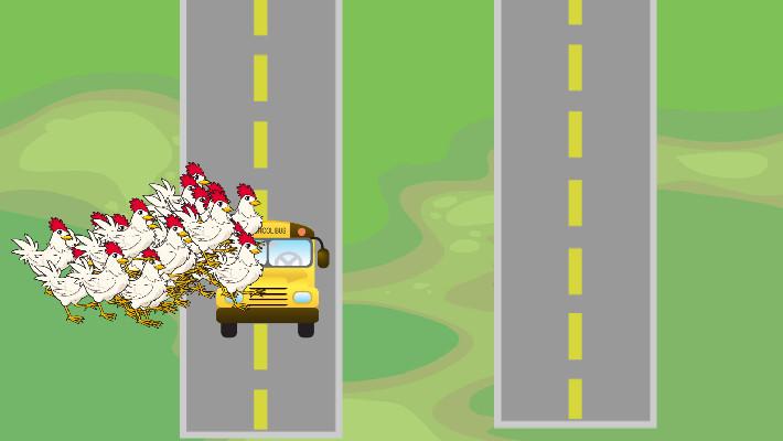 Chicken Crossing 1