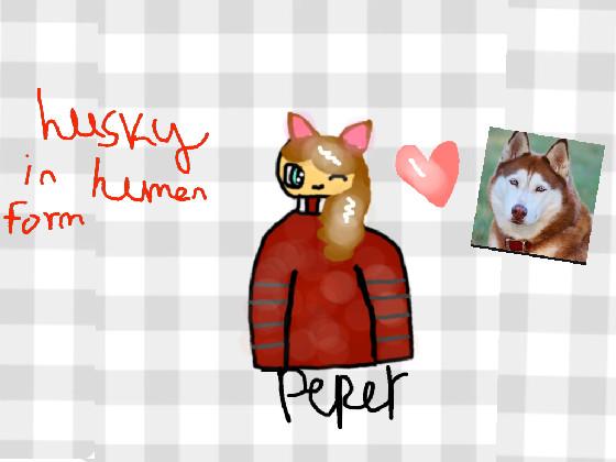 husky in humen form-by emma