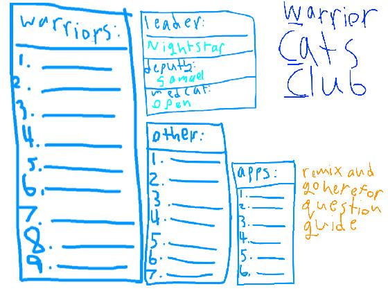 WarriorCats Club! 1