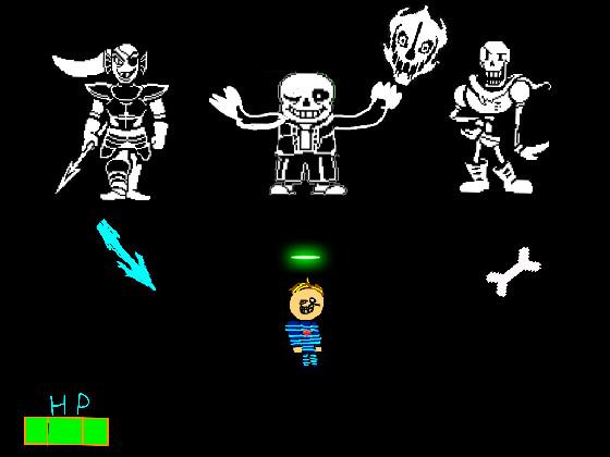 Undertale:Sans fight 1