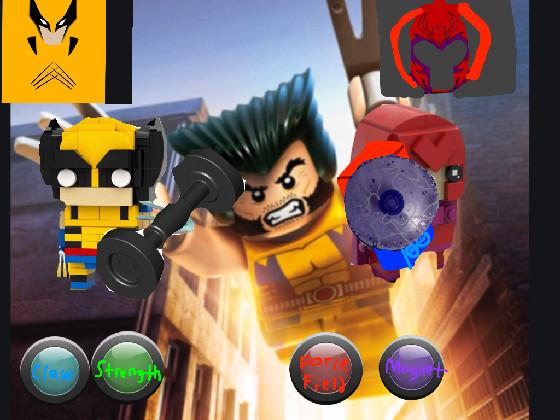 WOLVERINE vs. MAGNETO,LEGO 2