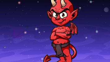 The spining devil