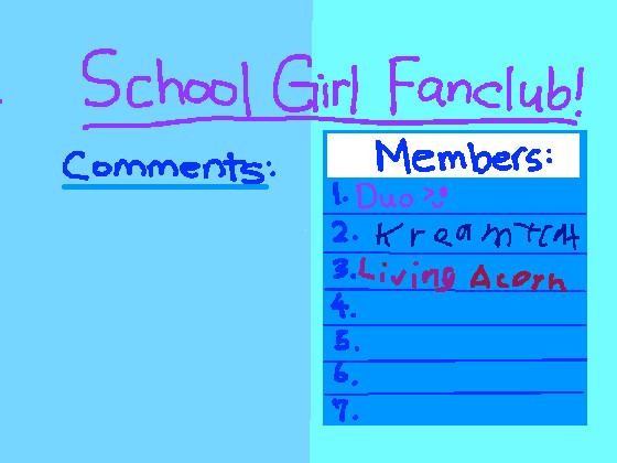 School Girl Fanclub 1 1