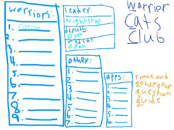 WarriorCats Club! 1