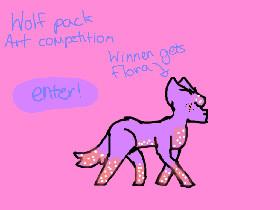 Wolf pack art competition