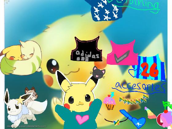 Kawaii Pikachu Dressup :3 1