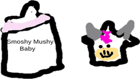 Smoshy mushy baby drawing