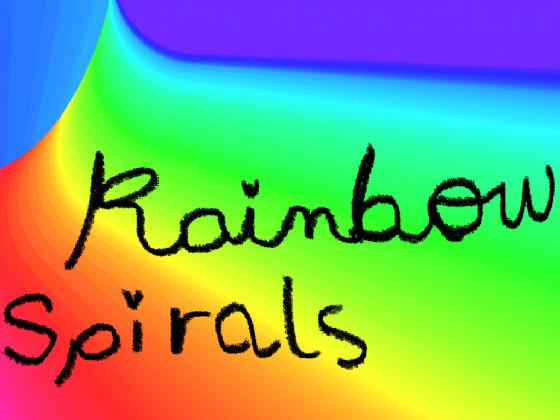 Rainbow Spirals