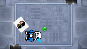 sans gets chased