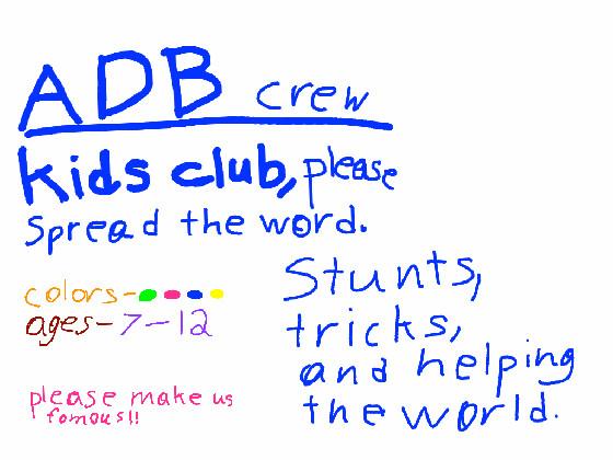 like for support!! ADB crew