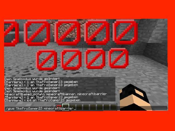 how to get a barriere block on minecaft