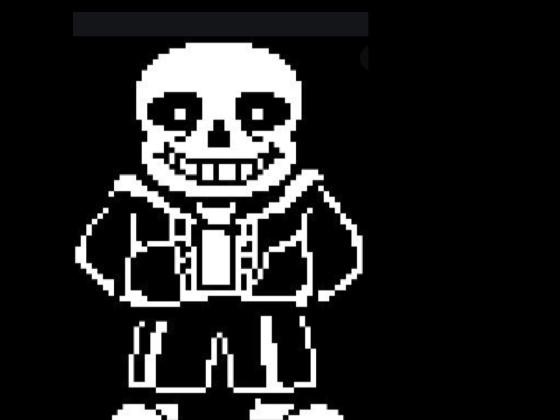 sans but its wierd