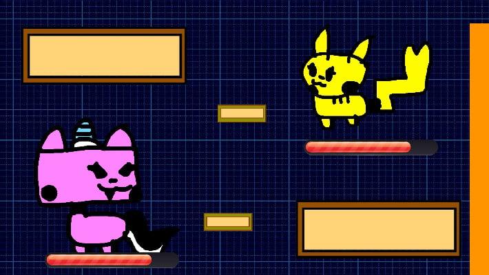 Pikachu vs Unikitty