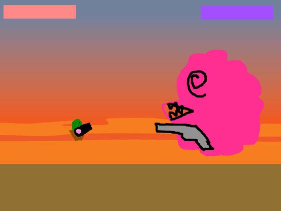 Cactus vs Evil blob